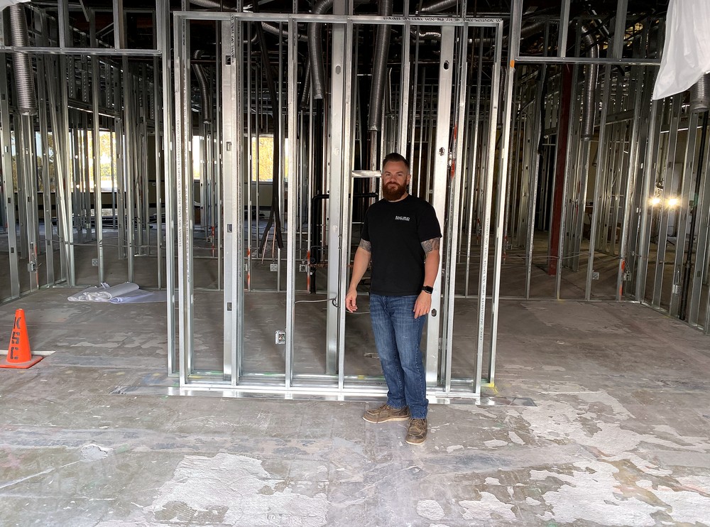 Anthonie McGowan on a King Stud jobsite